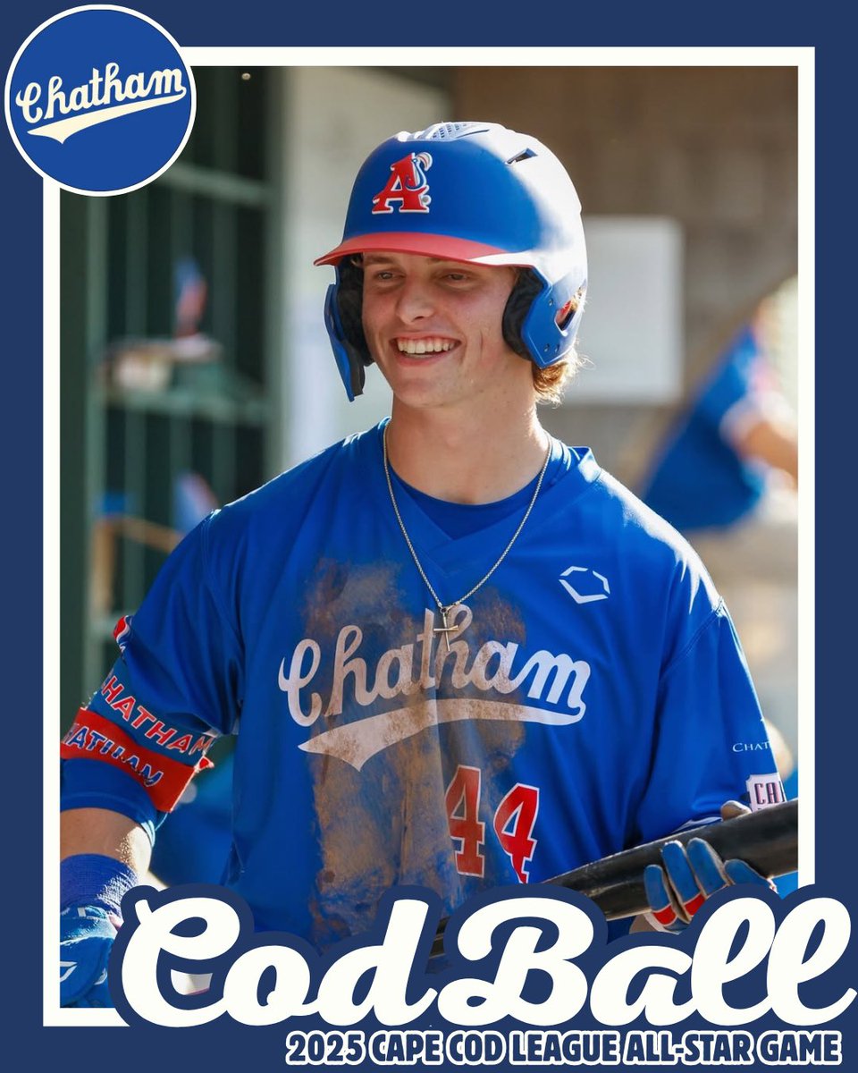 codball's tweet image. ⭐️ All-Star Game: Ashton Larson (@TexasBaseball) went 1-1 with a 2-run homer. He also drove in a run on a sacrifice fly @ChathamAnglers