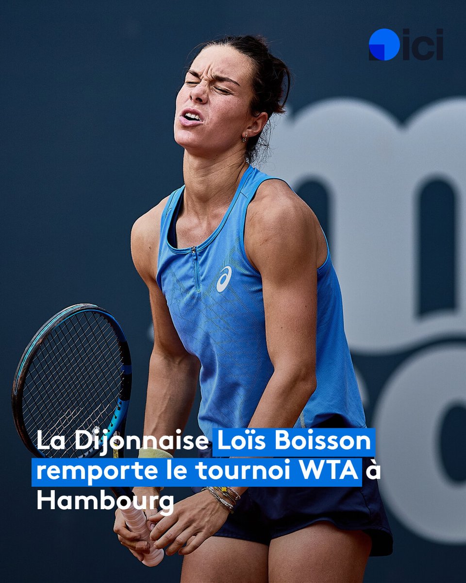 Tennis : Loïs Boisson remporte le WTA Hambourg ce dimanche 20 juillet, un premier titre en circuit principal !

➡️ l.ici.fr/R97