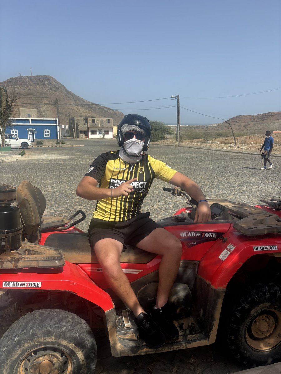 Quad Biking in Africa 🇨🇻 <a href="/GCAFCofficial/">Gloucester City AFC</a>
