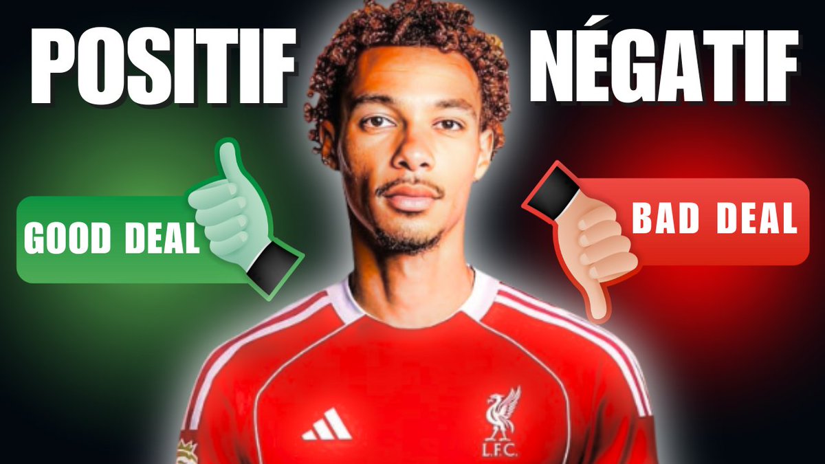 🆕🎬 Ekitike à Liverpool 🇫🇷🆕

POURQUOI les Reds sont prêt à mettre 95M€ !?
Le Isak du pauvre ou potentielle référence à son poste ?

ON SINSTALLE 🍿🍿🍿

▶️ youtu.be/mr45mu4l4kk