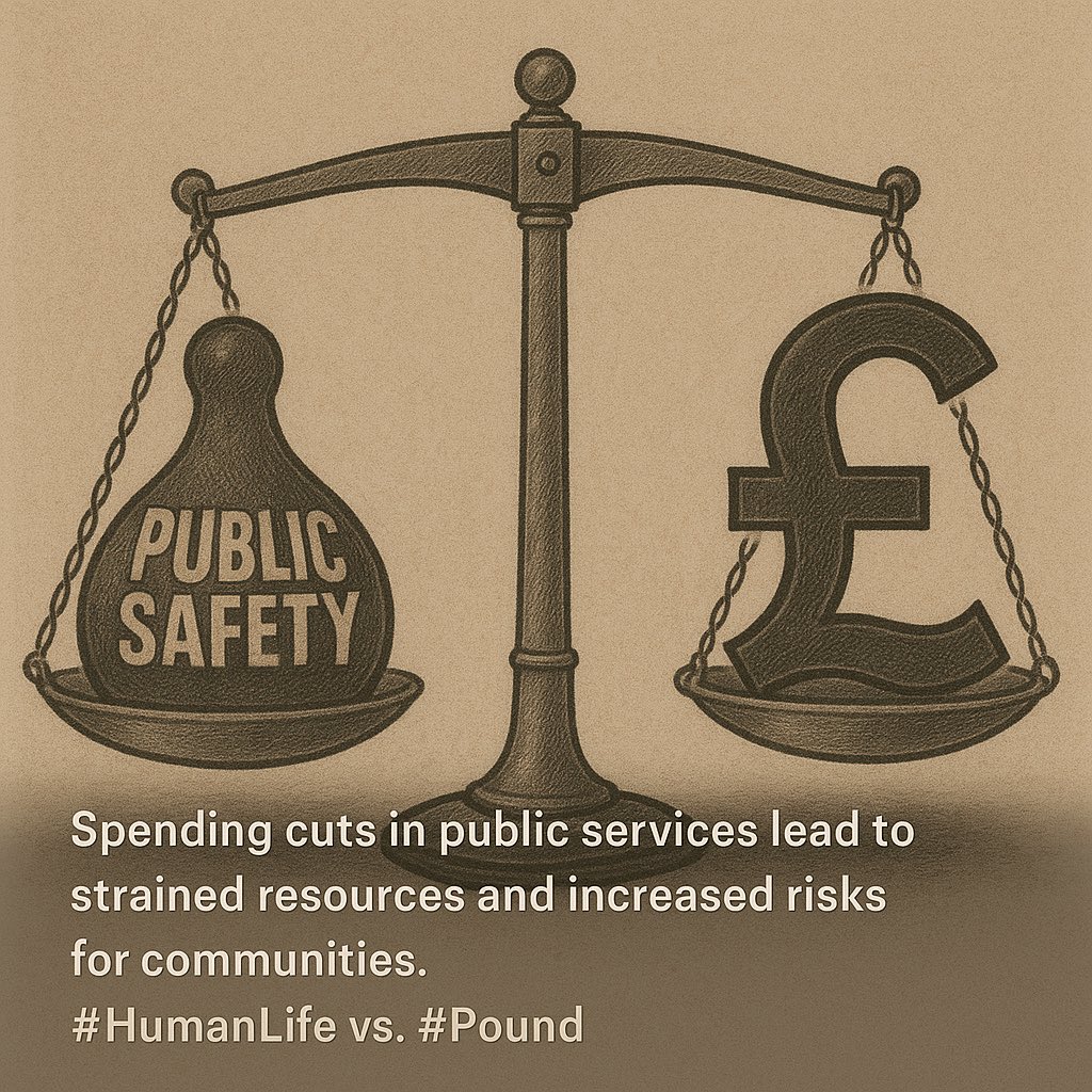 Spending cuts in public services lead to strained resources and increased risks for communities.
It’s not a funding problems, it’s a lack of pressure to prevent it as an excuse
#HumanLife vs. #Pound