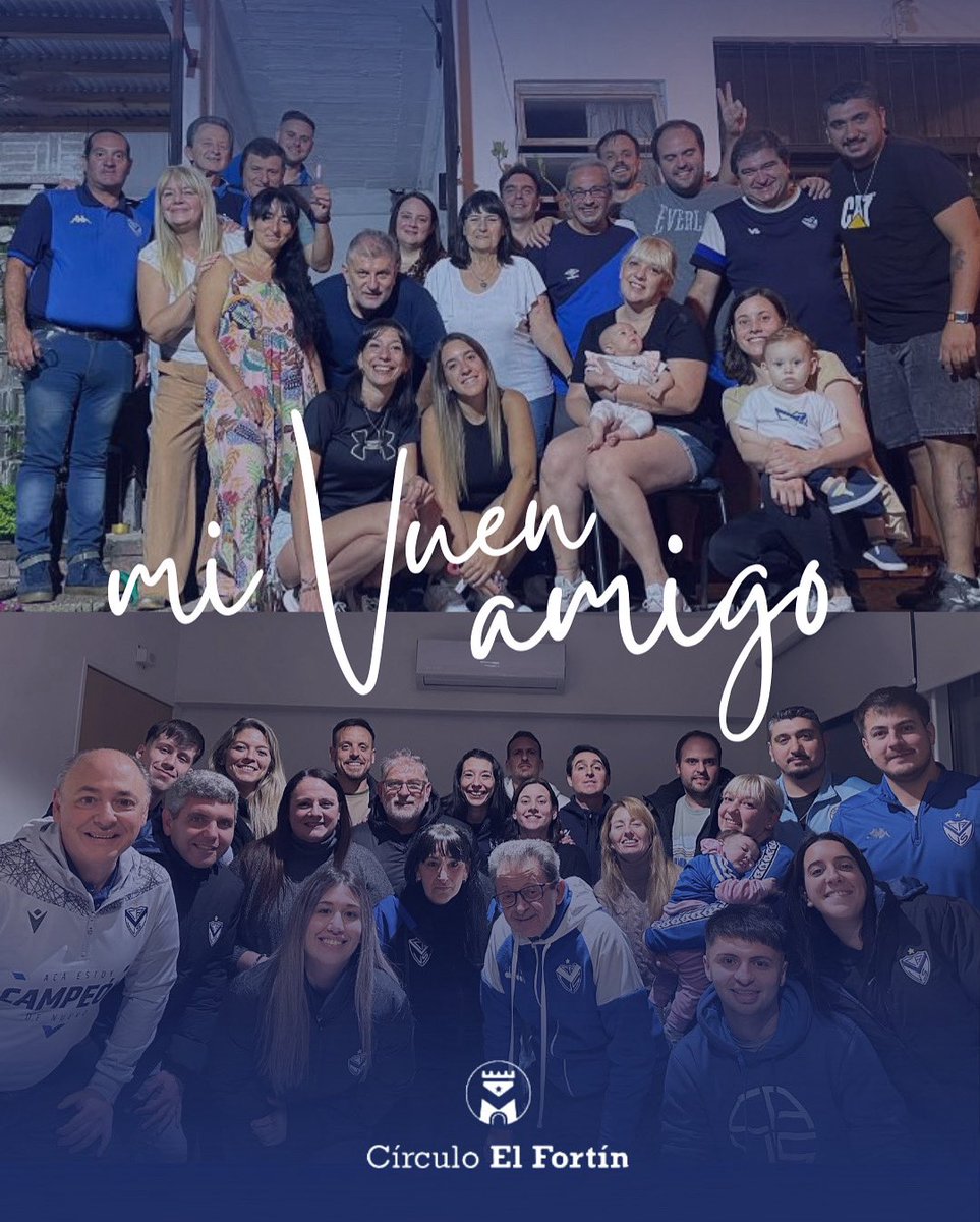 💙 En Vélez se hacen amistades que duran toda la vida.

¡Feliz Día del Amigo a cada fortinero y fortinera que hace de esta pasión un vínculo eterno!
