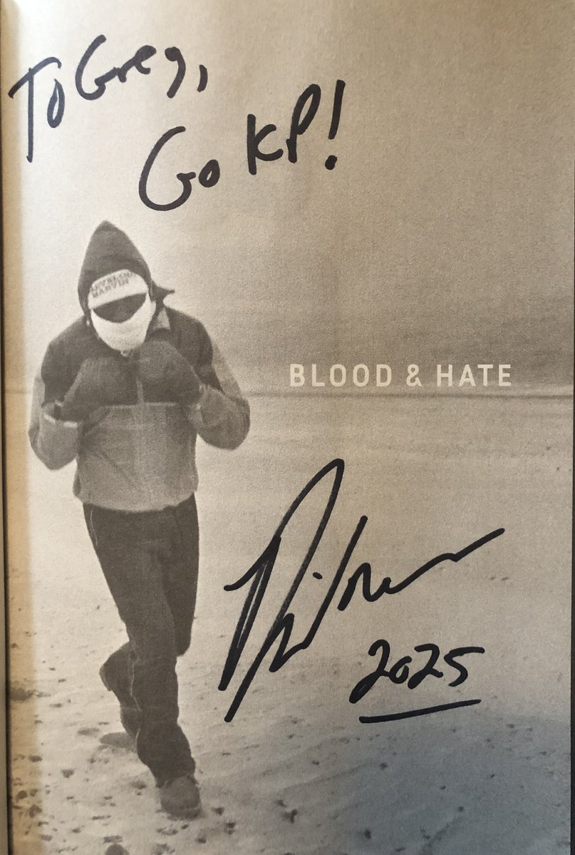 GregNorris50's tweet image. Great book @DaveWedge about Marvelous Marvin Hagler’s tough upbringing, loyalty to his friends and team, and his unmatched dedication to his sport @kpwarriors in pursuit of the Middleweight Championship. Looking forward to the movie!