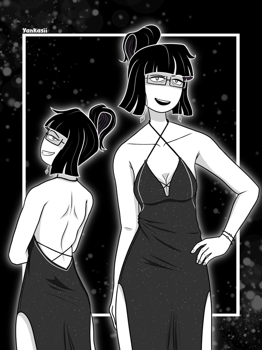 Yankasii's tweet image. Good evening, Madame 

#ISAT #ISATFANART