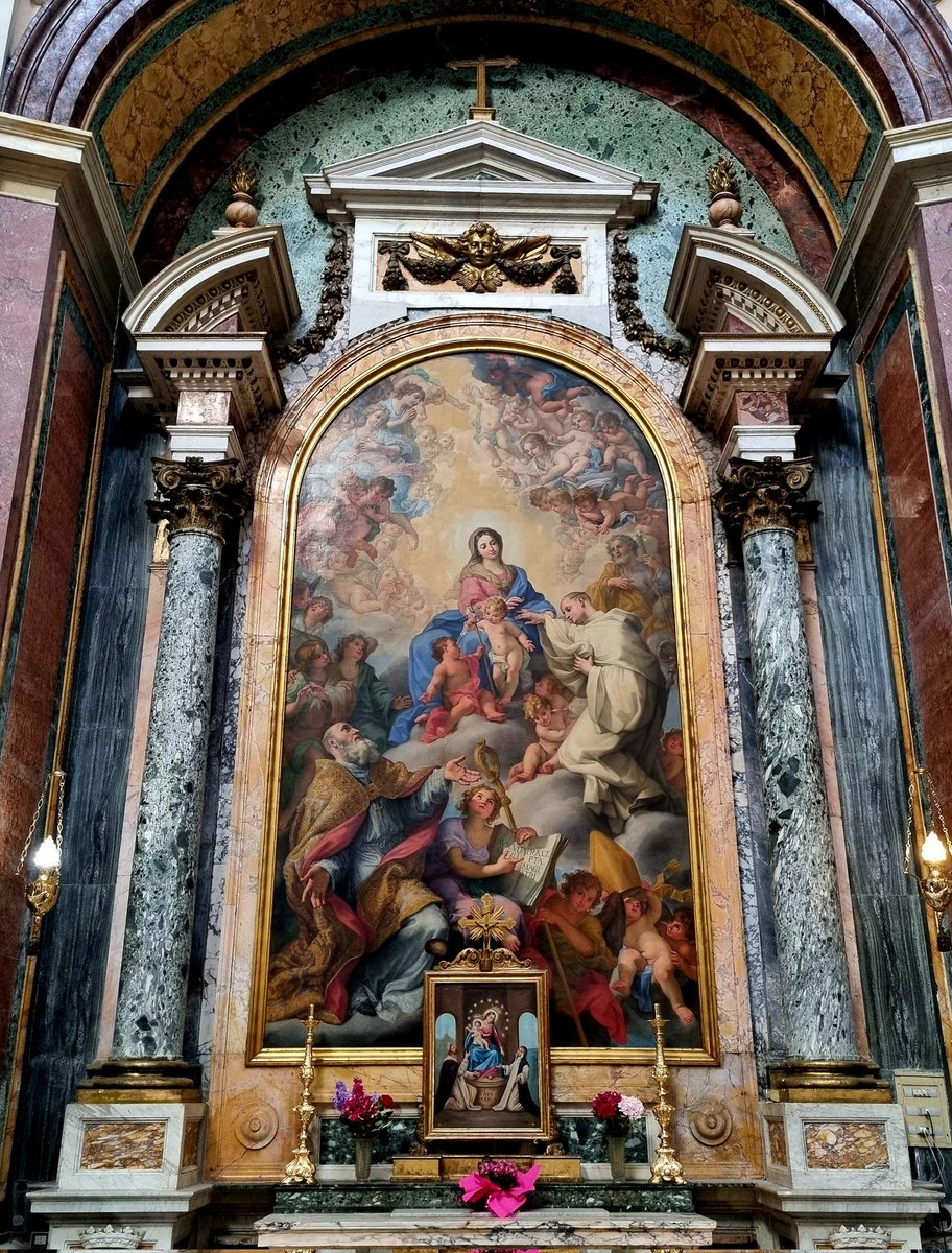 hans_zollner's tweet image. Marienaltar
Gedenktafel für Kardinal Clemens August von Galen in seiner Titelkirche:
"Zum frommen Gedenken ... Bischof von Münster in der Zeit der Verfolgung der Kirche in Deutschland."
Chiesa di San Bernardo alle Terme
Rome - Roma 🇮🇹