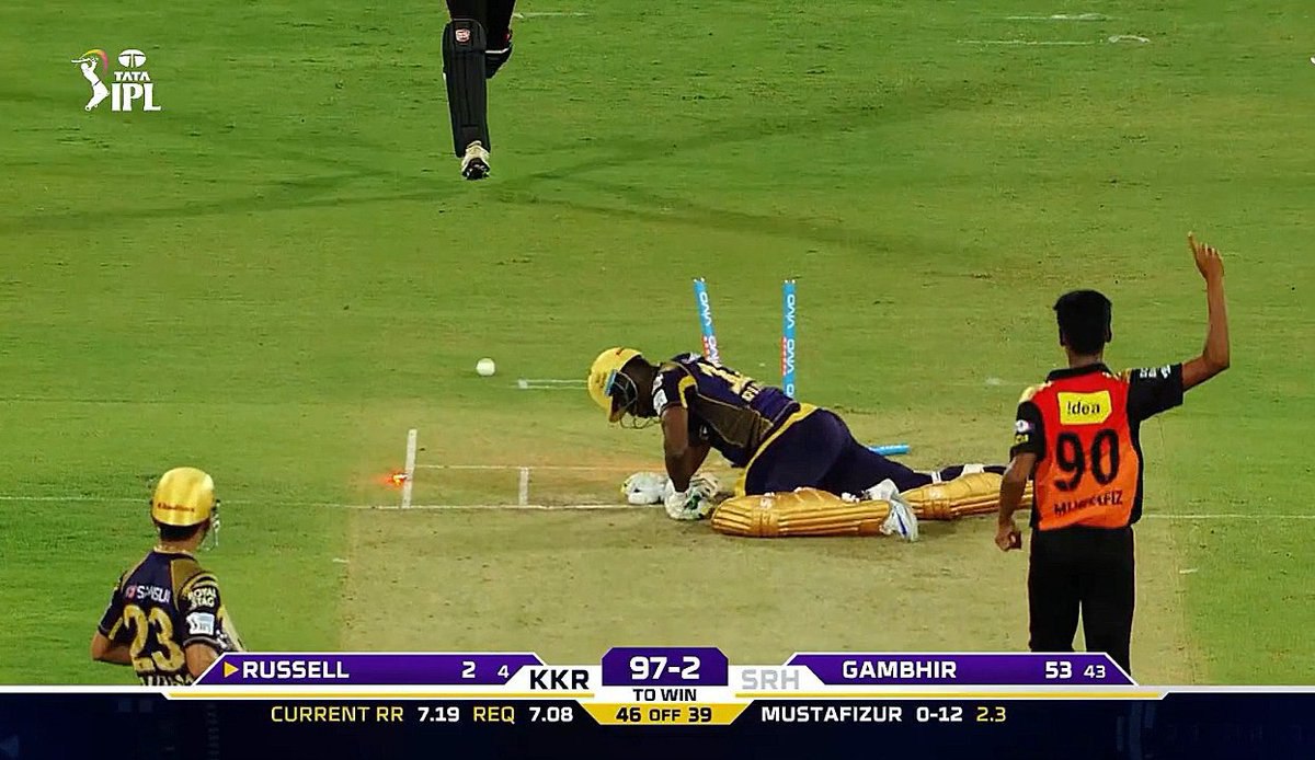 Probably the greatest yorker in IPL
