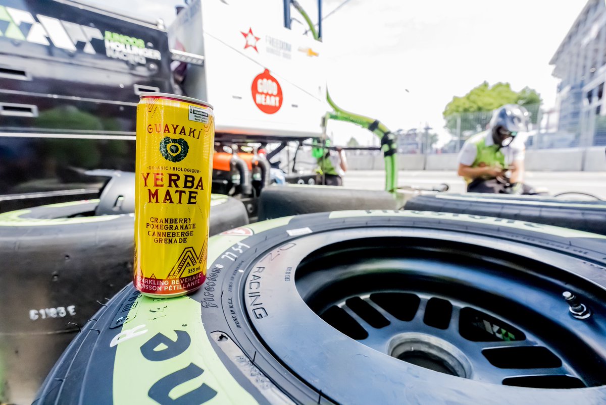 Keeping the crew fueled on race day ⛽️ <a href="/Guayaki/">YerbaMadre</a>