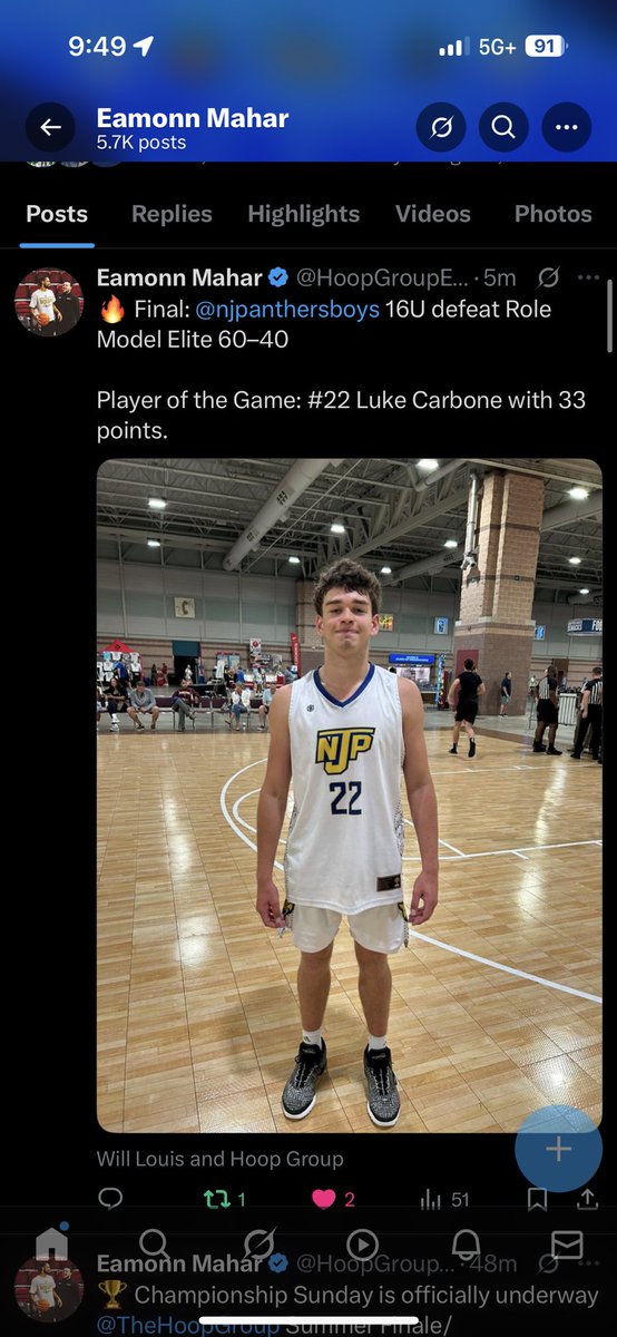 Last game of the season with <a href="/njpanthersboys/">NJ Panthers Boys</a> i want to thank coach aj and coach Ben for a great season <a href="/Ben_Wichard12/">Ben Wichard</a> <a href="/Coach_AJ12/">AJ Newell</a>