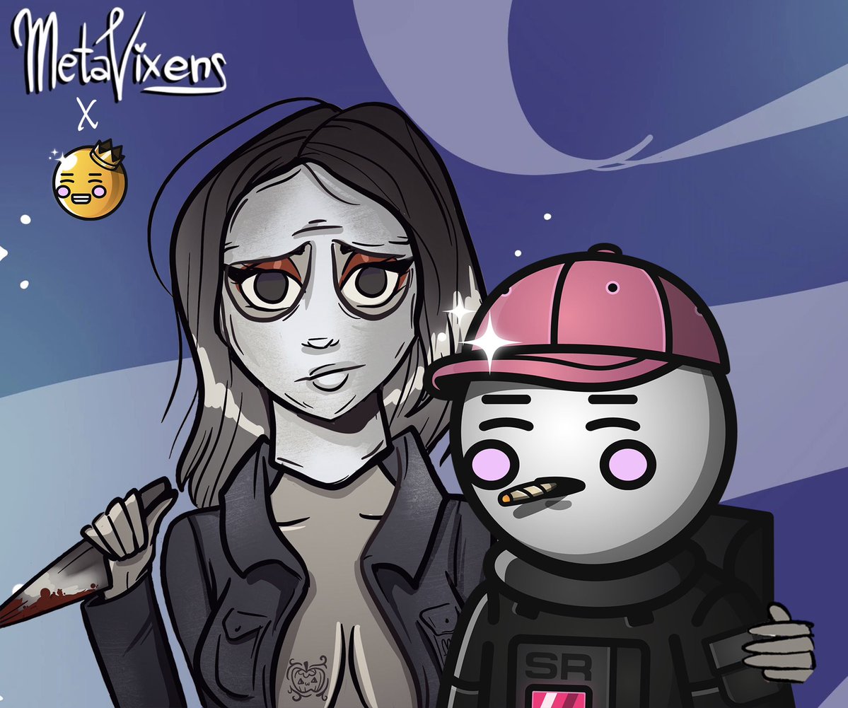 Viz0rrr's tweet image. Ridinβ with a hottie πππͺ
Sheβs a total sweetheart under the mask, as long as she ainβt waving that damn knife around πͺ
@MetaVixensNFT @SpaceRidersXYZ