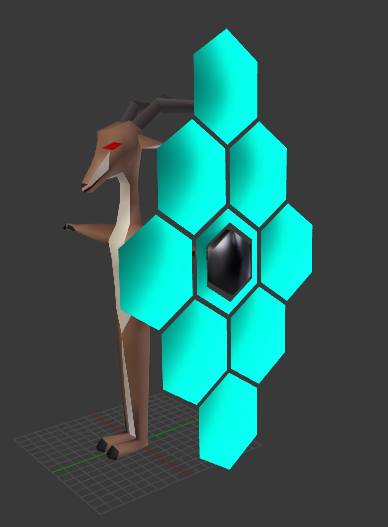 Magic_Nipples's tweet image. Going on vacation starting today!
Will be gone for a few days and probably wont work on much of anything so here's the start of the next enemy which is an antelope!