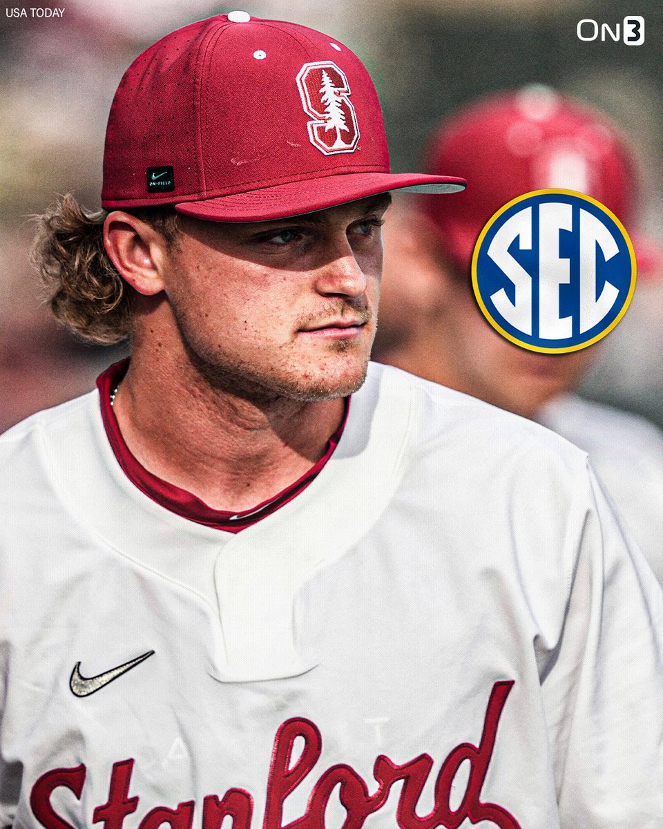 TransferPortal_'s tweet image. One SEC baseball team is trending to land Stanford standout transfer RHP Joey Volchko, @PeteNakos_ reports⚾️
Intel: on3.com/news/sec-progr…