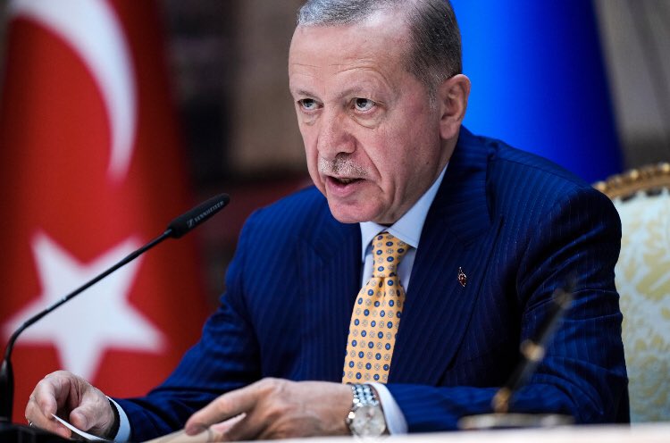 ⚡️Erdogan one month ago: 

We will never stand idly by in the face of the starvation of the people of Gaza, state and settler terrorism in the West Bank, or attempts to change the historical status quo of Al-Aqsa Mosque and Jerusalem, the cradle of the divine religions.