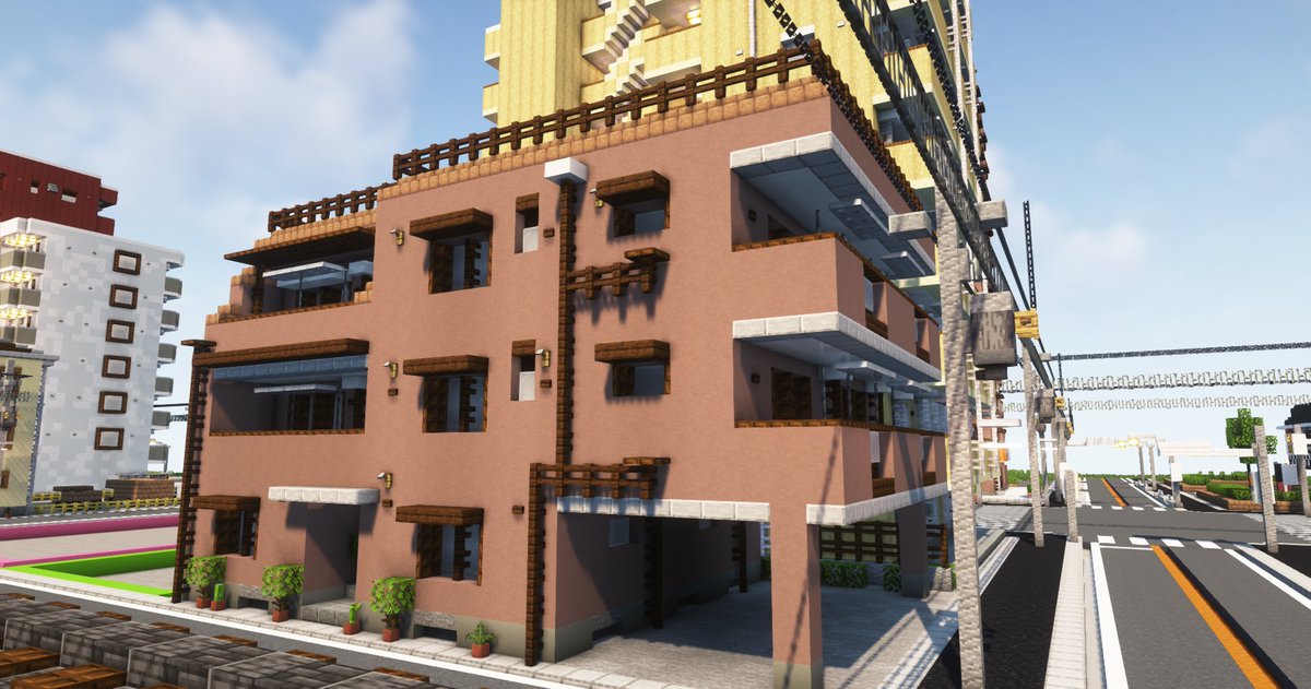 Gouki「ゲーム制作、マイクラ現代建築」 tweet media