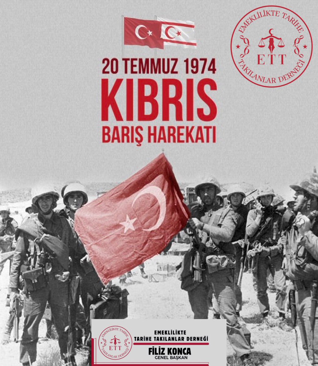 Kuzey Kıbrıs Türk Cumhuriyeti’nin 20 Temmuz Barış ve Özgürlük Bayramı’nı kutluyoruz.

Kıbrıs Barış Harekâtı'nın 51. yıl dönümünde Kıbrıs Türklerinin bağımsızlığı için mücadele eden her bir şehidimizi bir kez daha rahmet ve minnetle anıyor, gazilerimize şükranlarımızı sunuyoruz.