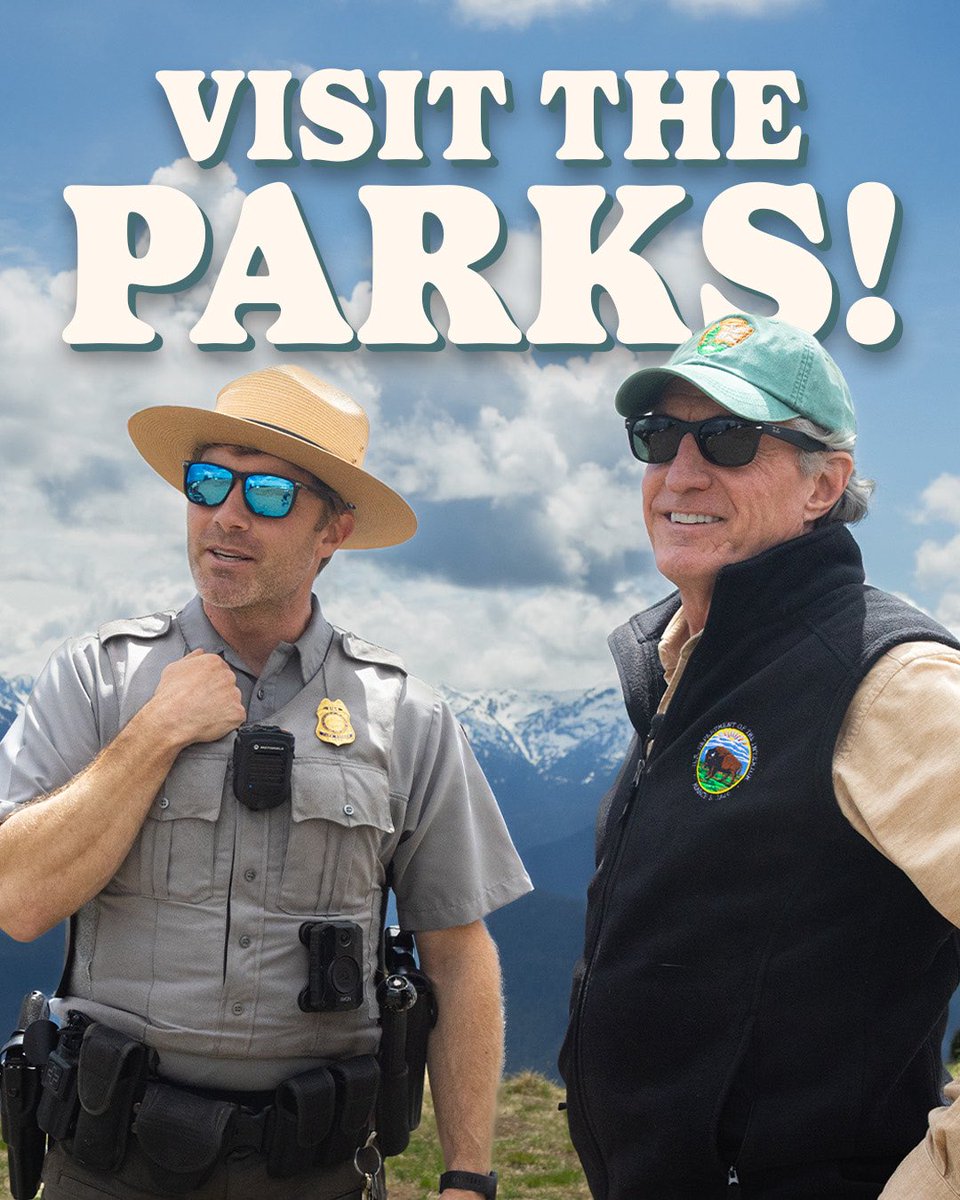 SecretaryBurgum's tweet image. Our National Parks are waiting to welcome you this summer! 🦬
With prices falling under @POTUS, it's time to take that long-awaited trip to witness true American beauty.
Which National Parks will you be visiting this summer?