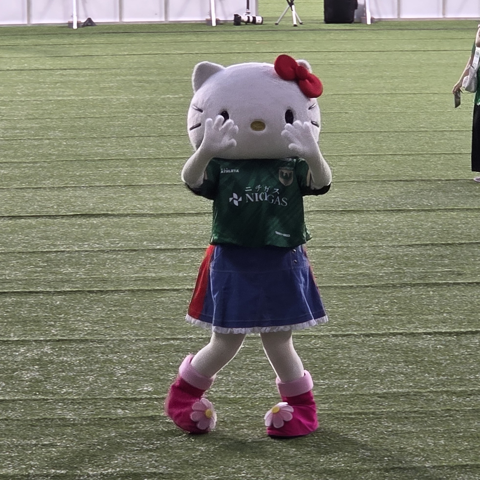 アメフト世界大会バージョンキティ アディダス スーパースター ハローキティアニバーサリー
