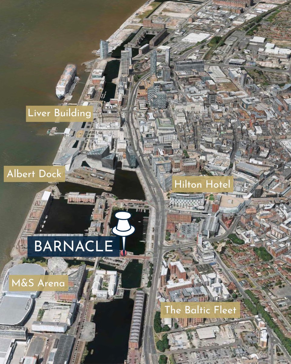 Barnaclelpool's tweet image. Where to find us... 👀
Looking for your chicken & caviar fix? Taking a walk along @thealbertdock? You're in luck!
We're located on Gower Street right by the arena, where the tour buses set off. Pop down to experience a taste of Liverpool 🏙️
Look forward to seeing you soon!