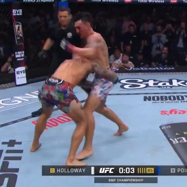 McGregorRousey2's tweet image. Shooting for a takedown here in a “BMF” title fight, should get you banned from the hall of fame.