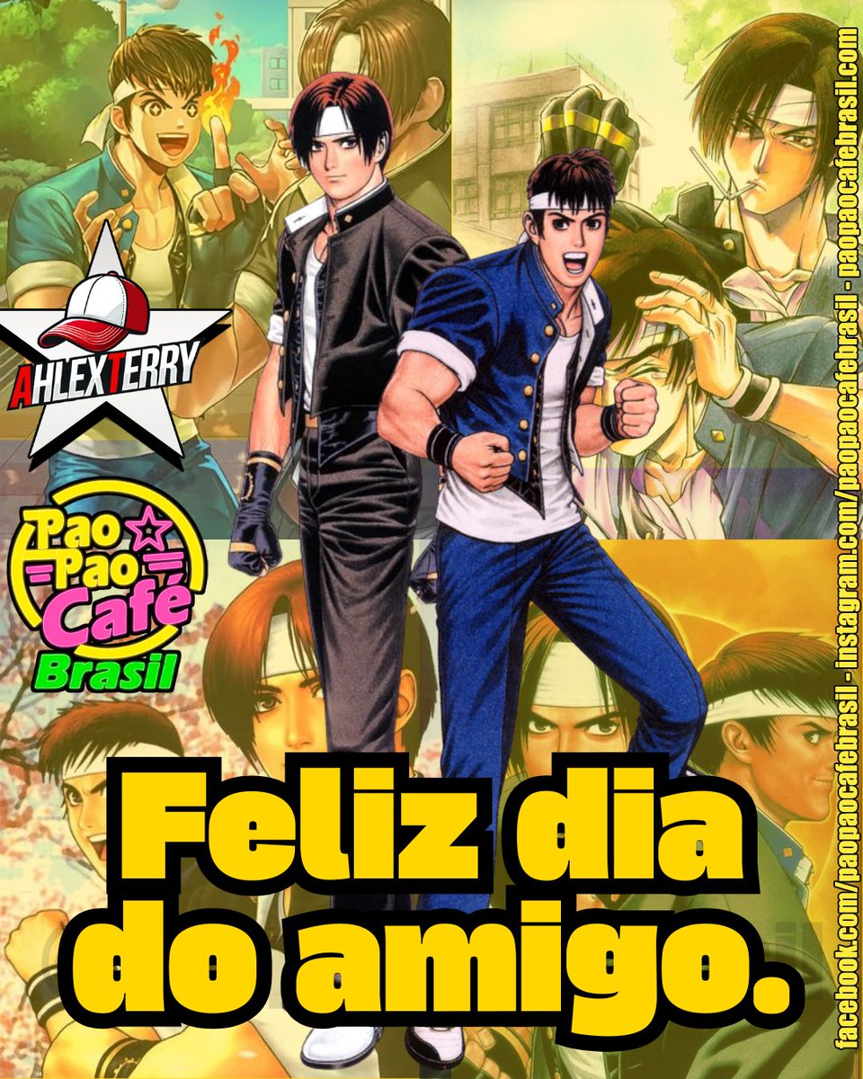 AhlexTerry's tweet image. Dia 20 de julho, feliz dia do amigo.
#diadoamigo #felizdiadoamigo #kyokusanagi #shingoyabuki