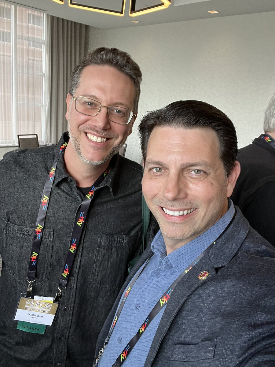 Mike Ricksecker (@mikericksecker) on Twitter photo It’s been such a wonderful weekend at the @MUFON Symposium! There have been some fantastic presentations, including deep dives into the interdimensional nature of the universe by Jason Quitt and <a href="/ThomasJane/">Thomas Jane</a>. (I may have chatted about connecting the interdimensional universe as It’s been such a wonderful weekend at the @MUFON Symposium! There have been some fantastic presentations, including deep dives into the interdimensional nature of the universe by Jason Quitt and <a href="/ThomasJane/">Thomas Jane</a>. (I may have chatted about connecting the interdimensional universe as