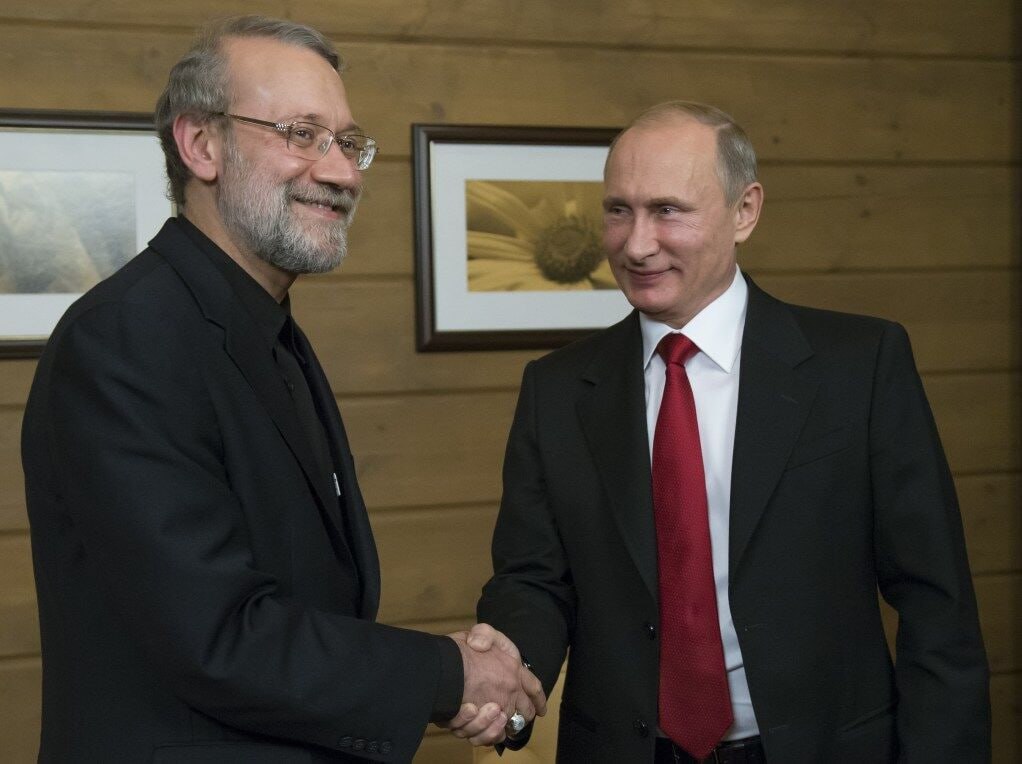 ghaderi62's tweet image. The #Iran's leader's advisor, @alilarijani_ir, met with Russian President Vladimir #Putin during a visit to Moscow.
Escalating tensions in West Asia and issues related to Iran's nuclear program were among the topics discussed in the meeting.