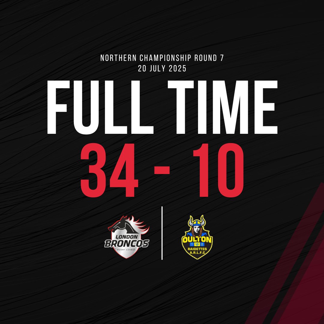 BroncosWomen's tweet image. FULL-TIME!!
London take the win!! ๐ช
#WeAreLondon ๐ด