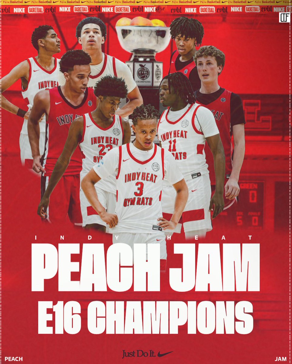 4qhcaden's tweet image. INDY HEAT ARE YOUR 16U PEACH JAM CHAMPIONS AFTER TAKING DOWN A TOUGH FLORIDA REBELS SQUAD!!!