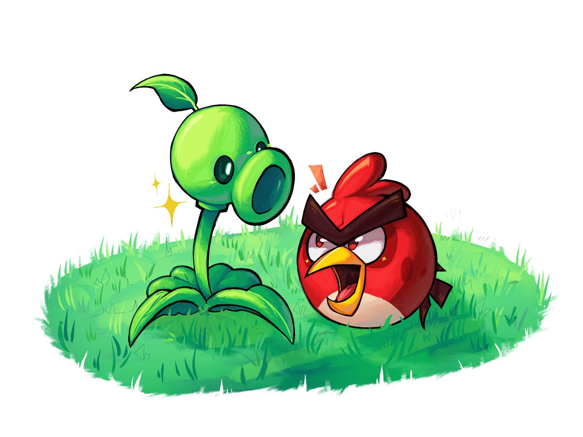 Calibe__'s tweet image. The best duo
#AngryBirds #pvz