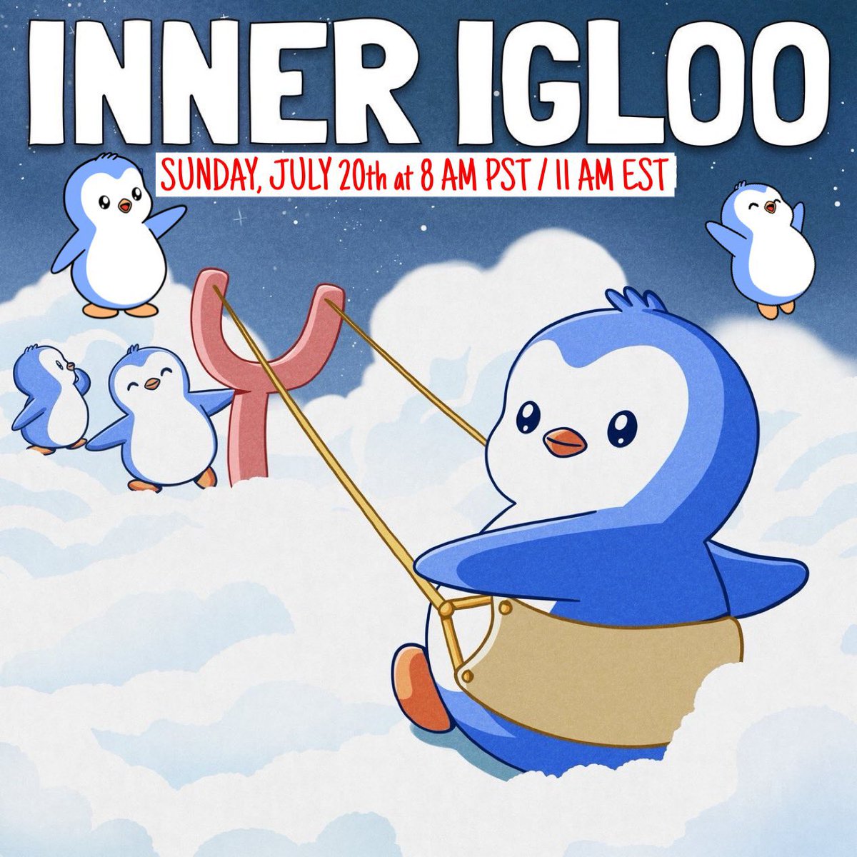 Mr_Bloop01's tweet image. Happy Inner Igloo Day!🐧
Hope that we hear some alphas about $PENGU and @AbstractChain from the Big Bird!
Will you be there?👀