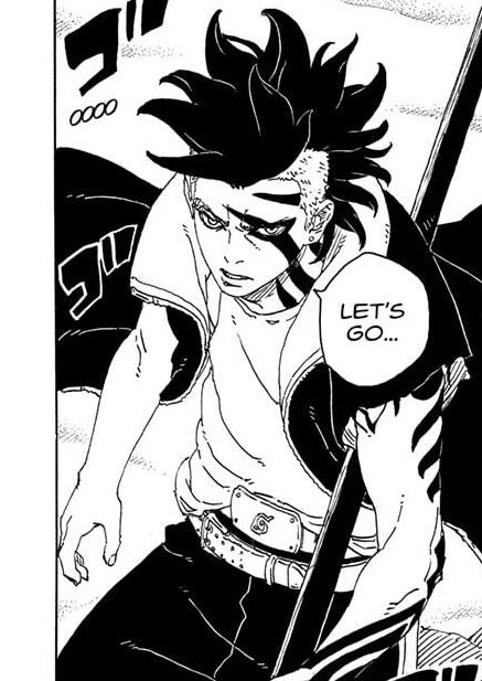 sasukeslefthand's tweet image. Kawaki’s been using all his abilities but the Kokugan hasn’t physically appeared in his eye ever since they took off his limiters… which is odd seeing how he had it activated so frequently since the beginning of TBV