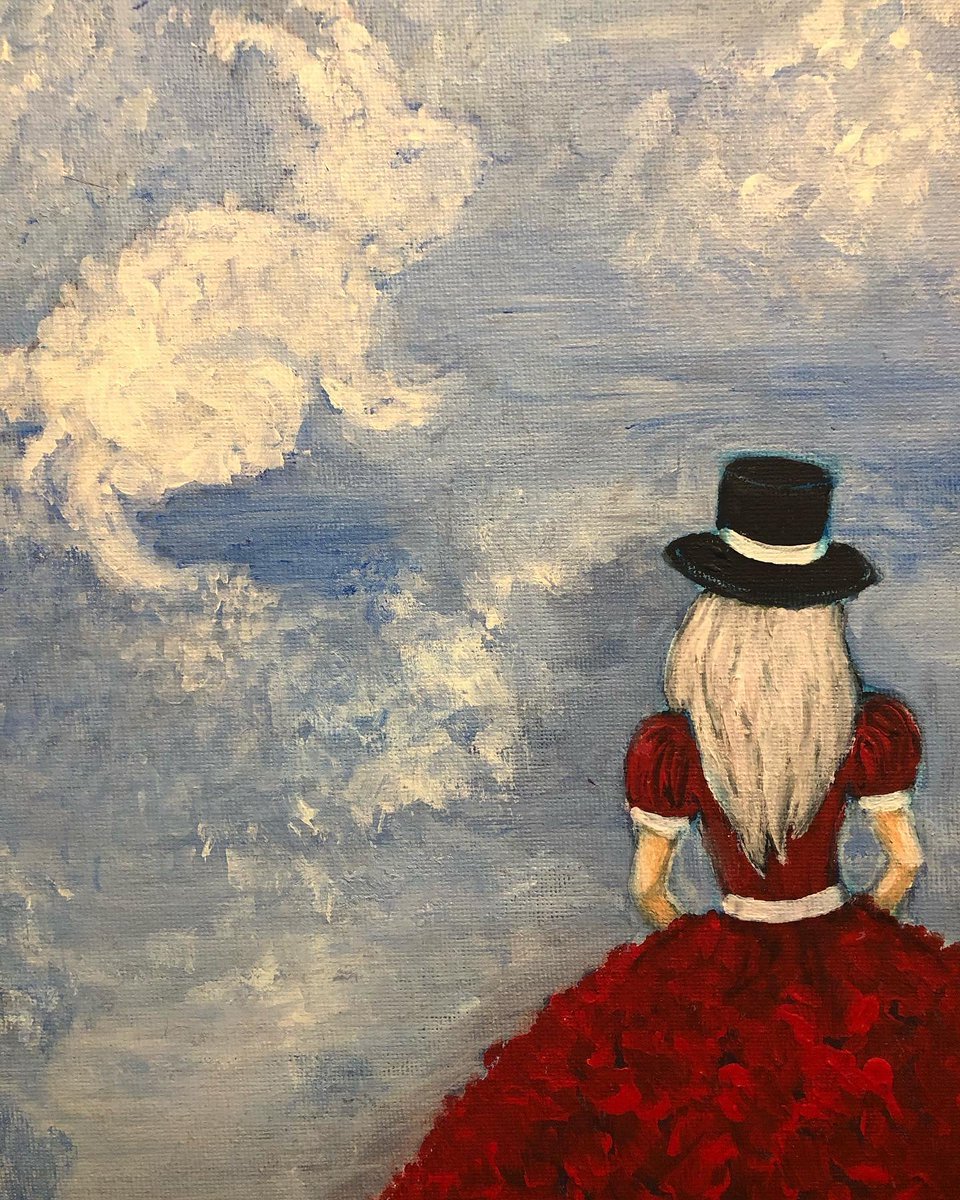 HMNolanbooks's tweet image. An old Alice in Wonderland painting I did a few years ago.