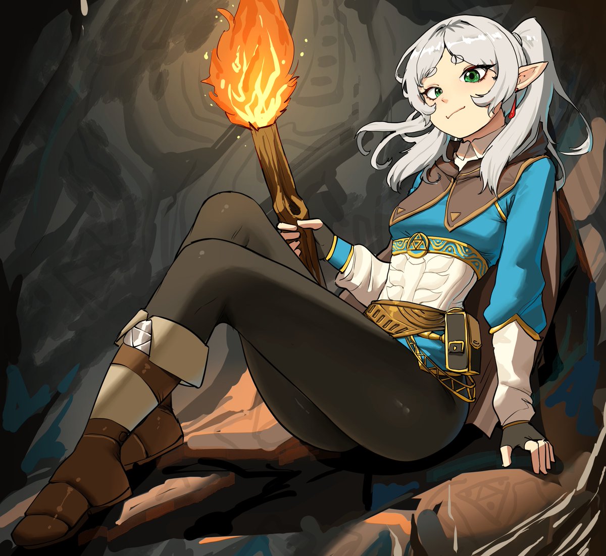 Princess Frieren... wait #frieren #LegendOfZelda