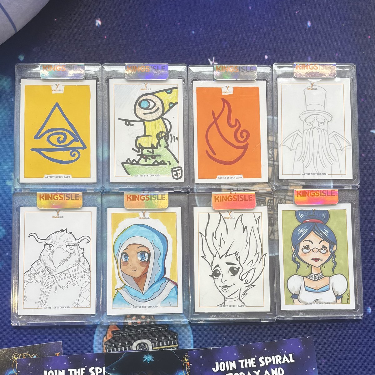 Greater Austin Comic Con Day 2 is underway! 💥

There are only 8 sketch cards left! Stop by before they're gone! You can also pick up stickers, figures, plushies, and more!