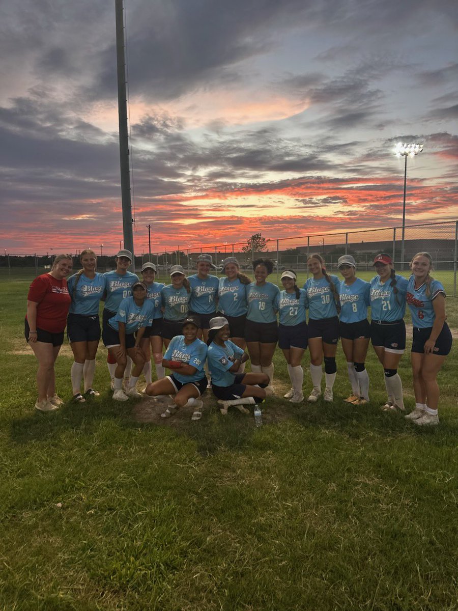 I am so grateful I got the chance to pick up with our 18u Blaze National team in College Station. We ended the weekend off with a high note making it to the final four!