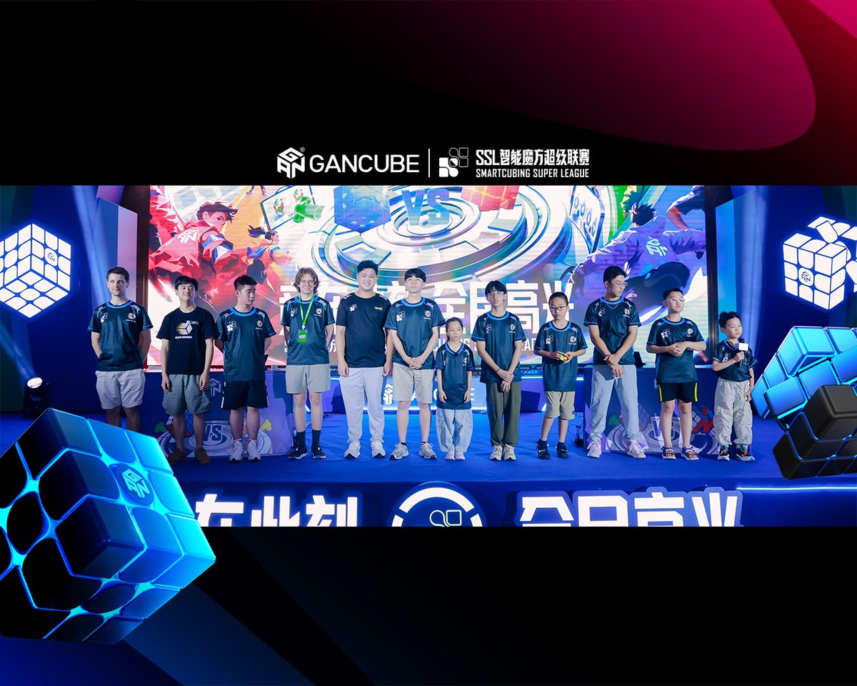 gancube's tweet photo. ๐๐๐ ๐๐ โ Cubing Magic Visual Feast!
The stage was set, the cubes were scrambled - watch what happened when the world's speedcubers turned competition into pure magic! โก
#GANCUBE #GANCUBESHOP #GANSpeedcube #GANSmartCube #CubeStation #CubingNewAge #SmartcubingSuperLeague https://t.co/t24LcMwzCe