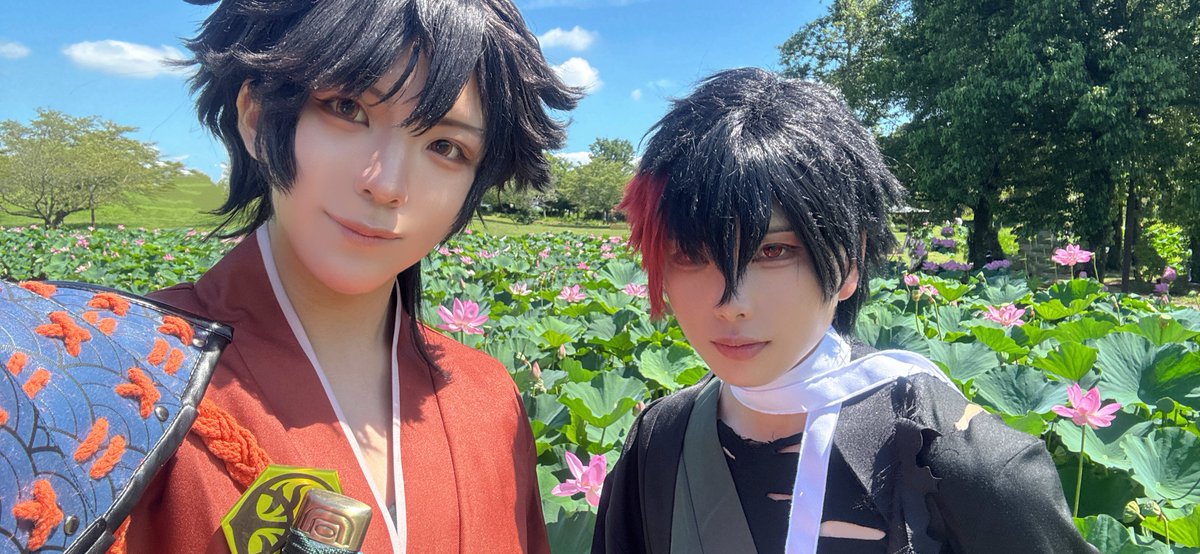 84m_mog's tweet image. 今日はくらさんとあさのかさんと🪷撮影してきました〜！！！
朝活大成功デーでした😌✨
