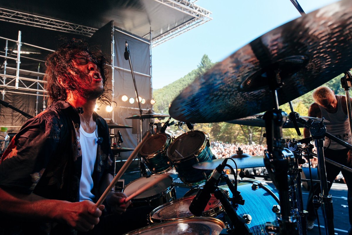 The__BONEZ's tweet image. ヤキニクロックフェス 2025 
at.野底山森林公園内特設ステージ
GRANDSTAGE 
photo by @YSZ_PHOTO 
#TheBONEZ
#ヤキフェス