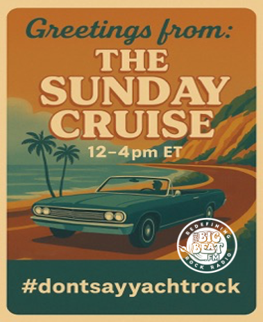 Roll down the windows and ride the rhythm. The Sunday Cruise with LESLIE SUMMERS hits the airwaves 12p–4p, ET on The Big Beat FM!
Cruise with the classics: The Doobie Brothers, Toto, Don Henley, Quincy Jones, Dan Fogelberg, and plenty more legends riding shotgun. Let's go!