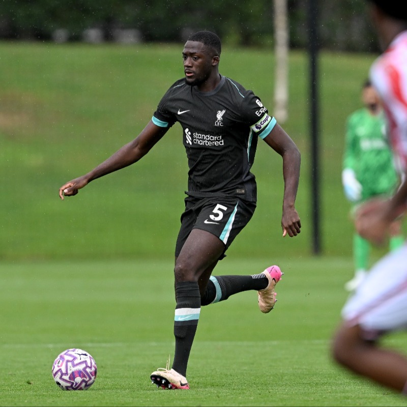 LFC's tweet photo. A selection of photos from our behind-closed-doors friendly win over Stoke City 📸