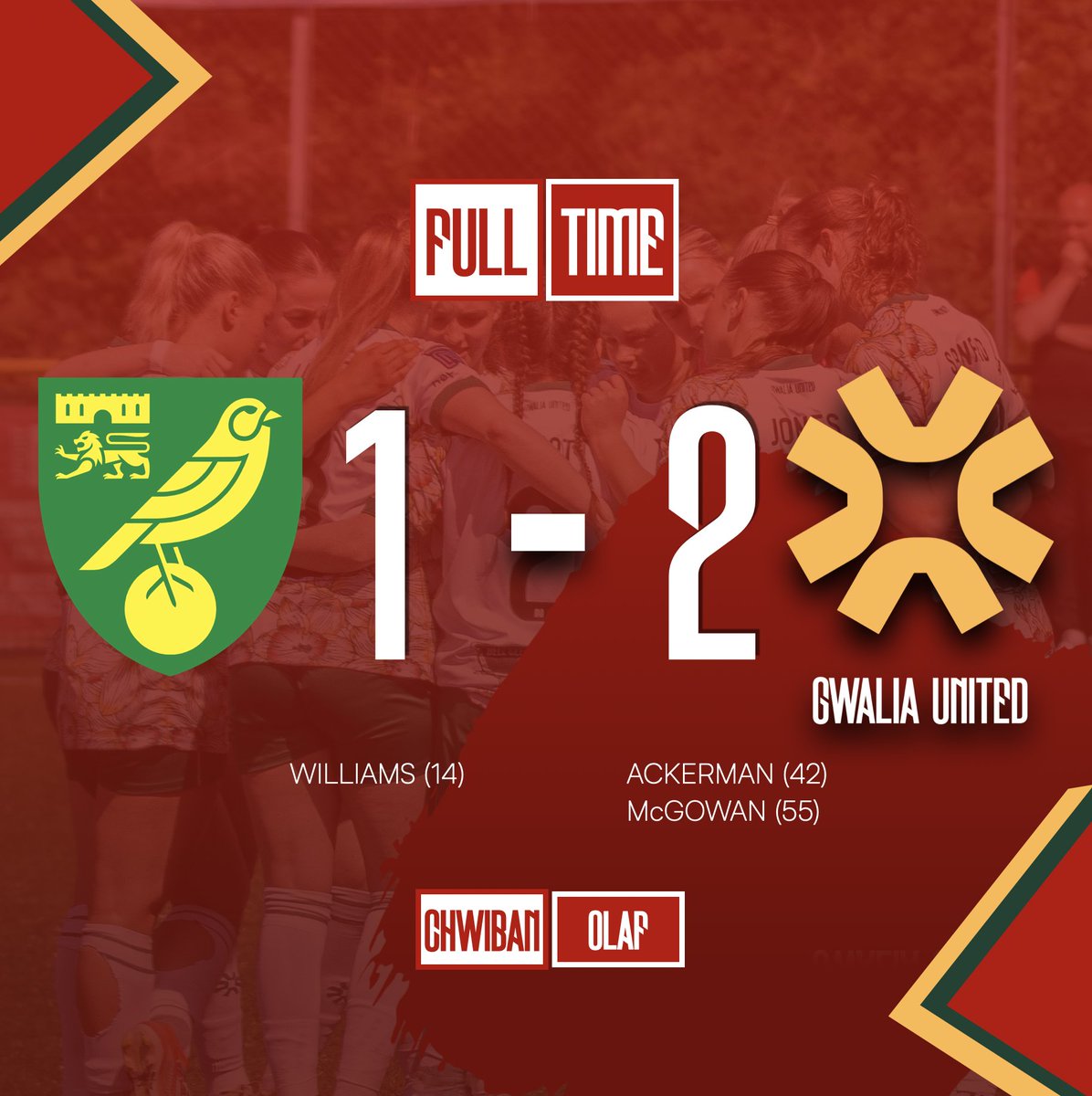 Back of the Net! Gwalia United hold on against Norwich City in a Preseason Friendly to win 2-1