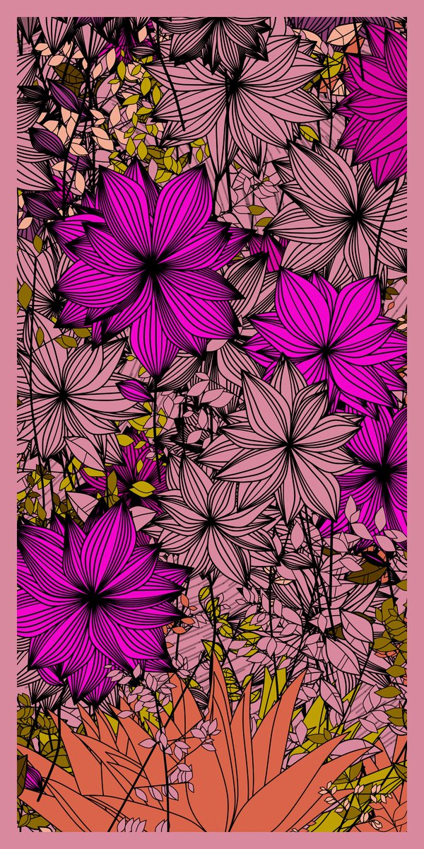 joshripple's tweet image. Was looking at some of my old @fx_hash_ mints and came across this one. A beautiful params project that never minted out. Released over 2 years ago. Looking through the mints I'm kind of surprised it didn't mint out at only 2 Tezos.
Sea of Flowers #37 by @rosbeldev