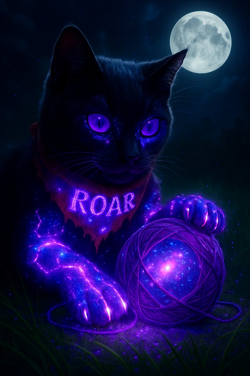 NightStawk (@nightstawk) on Twitter photo Time bows to those who play with the threads of the universe. $Roar!🐈⬛ <a href="/RoaringKitty_22/">Roaring Kitty Token 💥🍻</a> Time bows to those who play with the threads of the universe. $Roar!🐈⬛ <a href="/RoaringKitty_22/">Roaring Kitty Token 💥🍻</a>