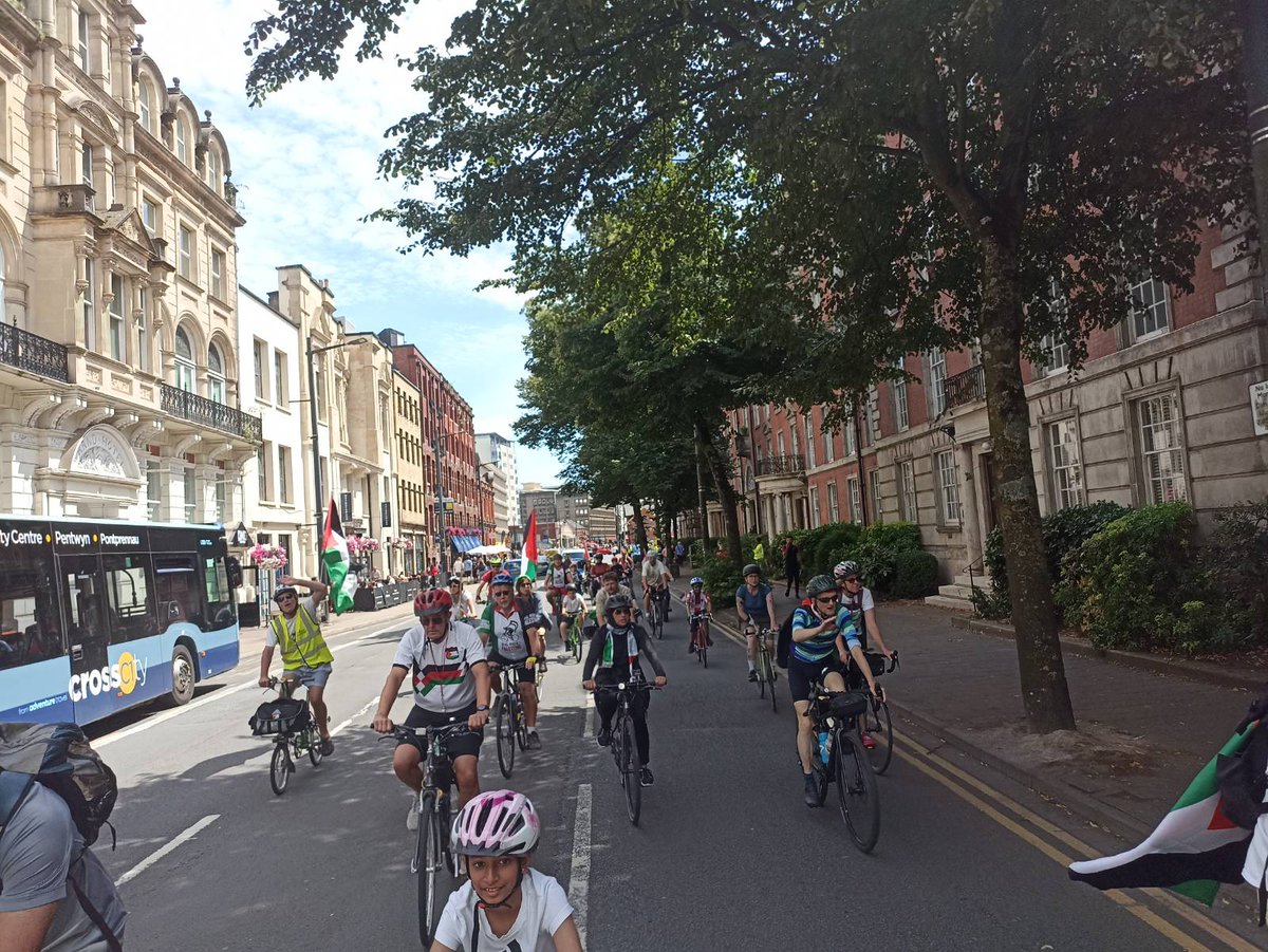 bigride4pal's tweet image. Images from #BigRide25 in #Cardiff, 19th July 2025.
#EndTheGenocide #FreePalestine #SaveGaza