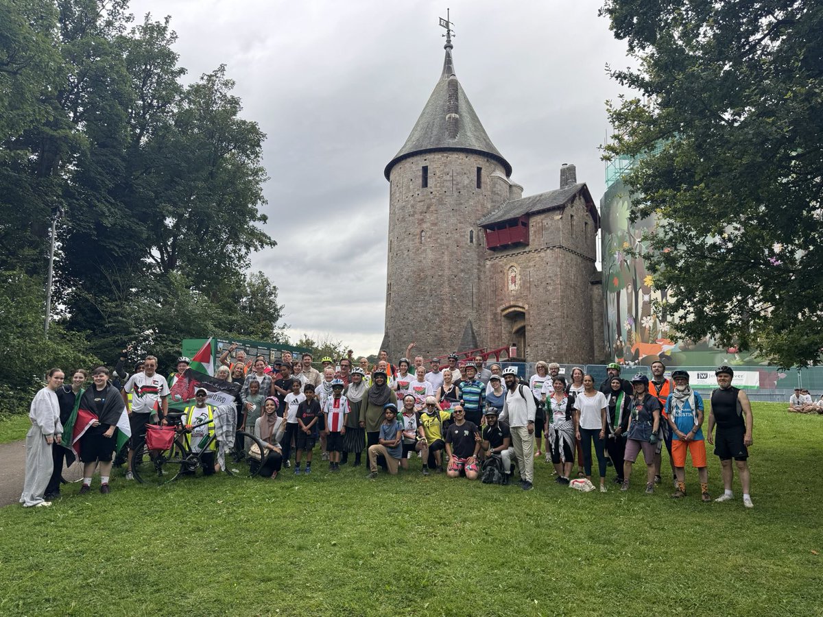 bigride4pal's tweet image. Images from #BigRide25 in #Cardiff, 19th July 2025.
#EndTheGenocide #FreePalestine #SaveGaza