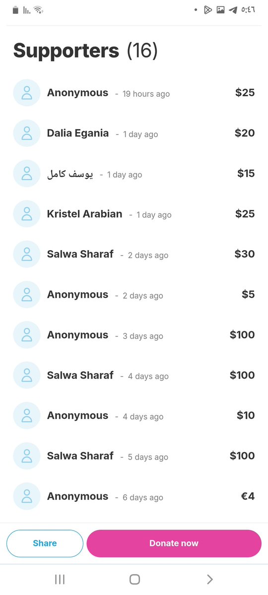 FatemaJarad's tweet image. Please have mercy on me.
I haven't received any donations Enough to feed us Dear Sir, please know that your small donation will save a family of eight💔💔
chuffed.org/project/138955…