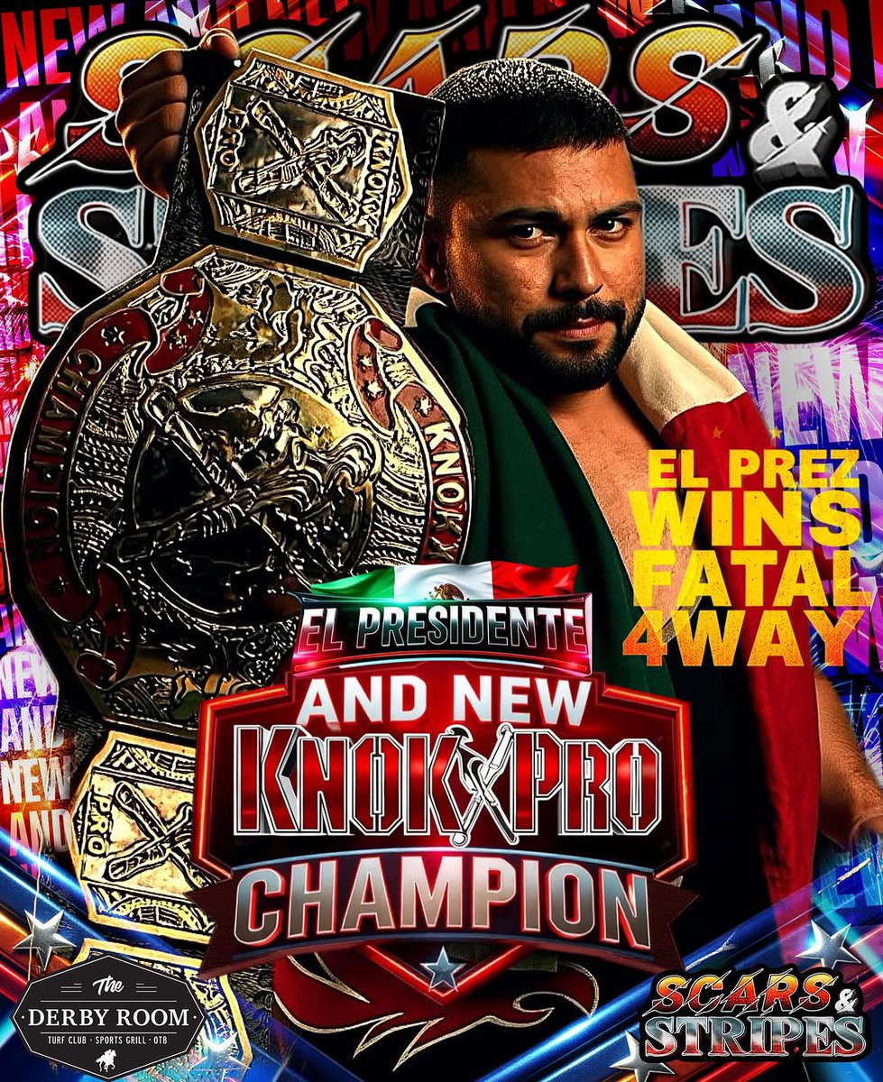 TheREALRIKISHI's tweet image. SUMMER TIME MADNESS is in full effect as KnokX Pro ups the ante once again! Huge thank you to all our fans & sponsors who came out last Saturday! Scars & Stripes saw some major surprises with new Heavyweight & Tag Team Champions being crowned. The LLC re-established their…