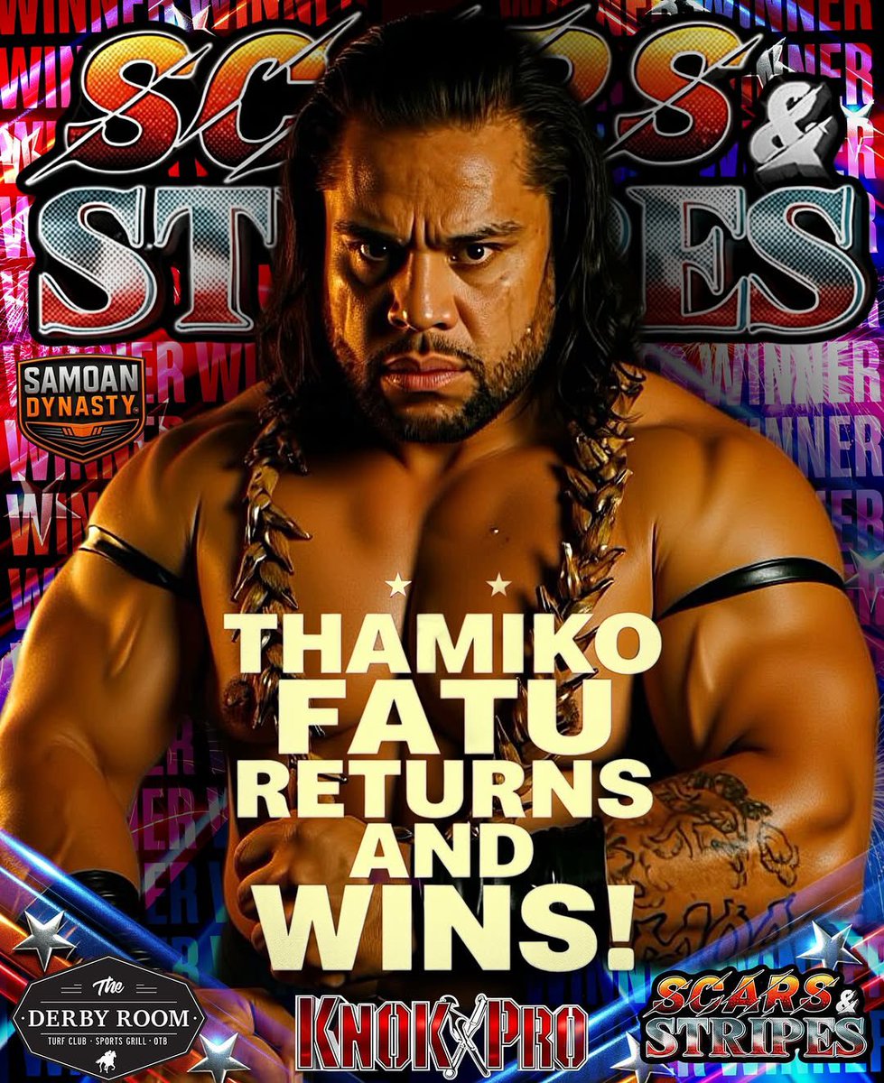 TheREALRIKISHI's tweet image. SUMMER TIME MADNESS is in full effect as KnokX Pro ups the ante once again! Huge thank you to all our fans & sponsors who came out last Saturday! Scars & Stripes saw some major surprises with new Heavyweight & Tag Team Champions being crowned. The LLC re-established their…