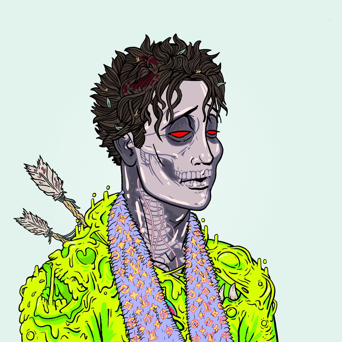 Congrats <a href="/0xJacobo/">jack</a> for securing a double badge grail to join the  <a href="/Bi0b0ys/">BioBoys☣️</a>  ☣️

X-Ray skin &amp; Hazmat Suit 

GGs.