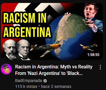 ¿Por qué me aparecen videos del delincuente este en Yt?

Como si quisiera escuchar al retrasado este.