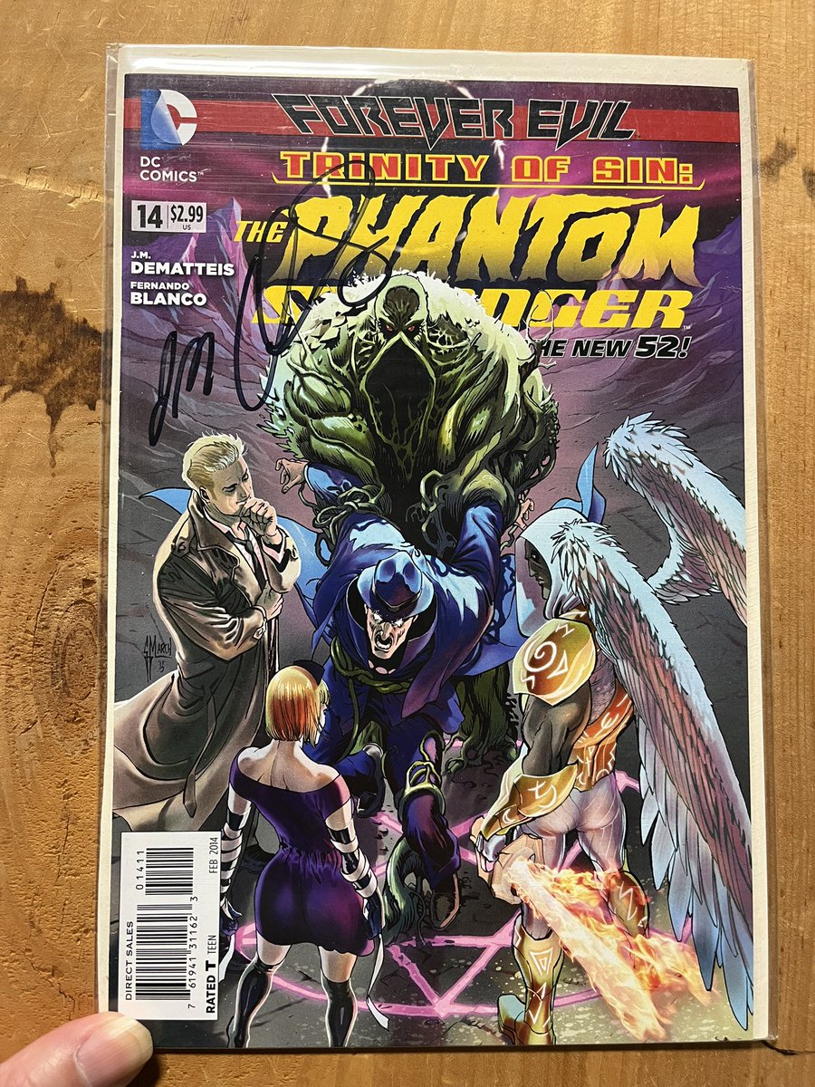 StipplingV's tweet image. Signed Comics
Day 201 of 365
Phantom Stranger 14
JM DeMatteis